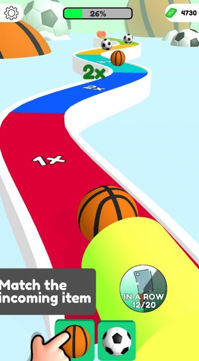匹配和打击跑截图