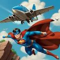 超级英雄飞行救援城市加速器