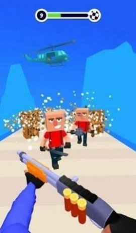 方塊工藝射擊3D截圖2