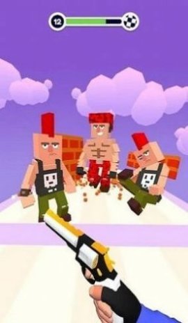 方塊工藝射擊3D截圖