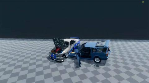 3D汽车碰撞模拟器截图2