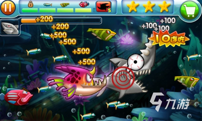 好玩的鲨鱼进化游戏下载推荐 2023耐玩的鲨鱼进化游戏前五名