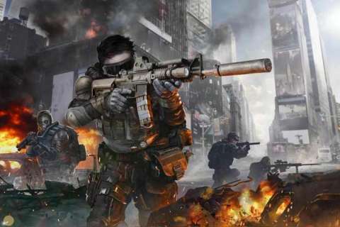丧尸部队射击截图