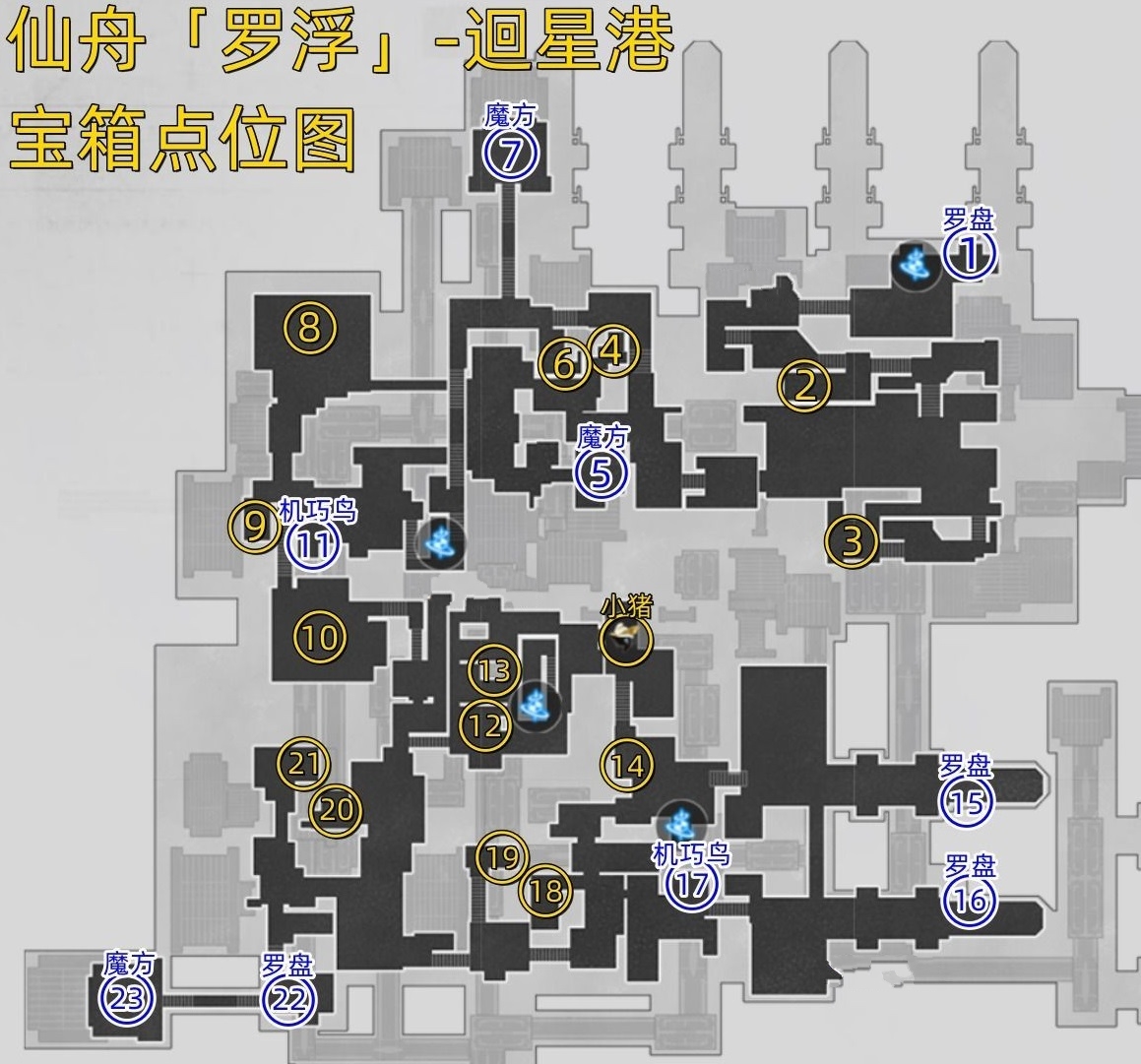 崩坏星穹铁道宝箱收集攻略 仙舟罗浮宝箱全收集一览