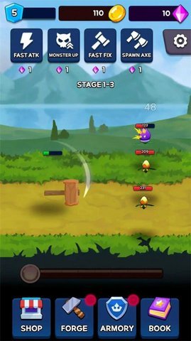 終極斧頭空閑點擊器截圖1