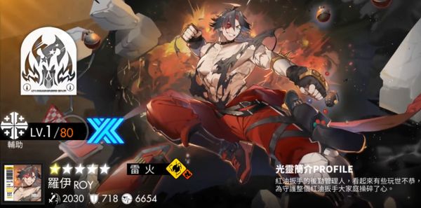 白夜极光男角色强度介绍 白夜极光男角色有哪些