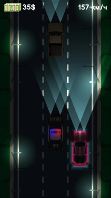 夜間賽車模擬截圖2