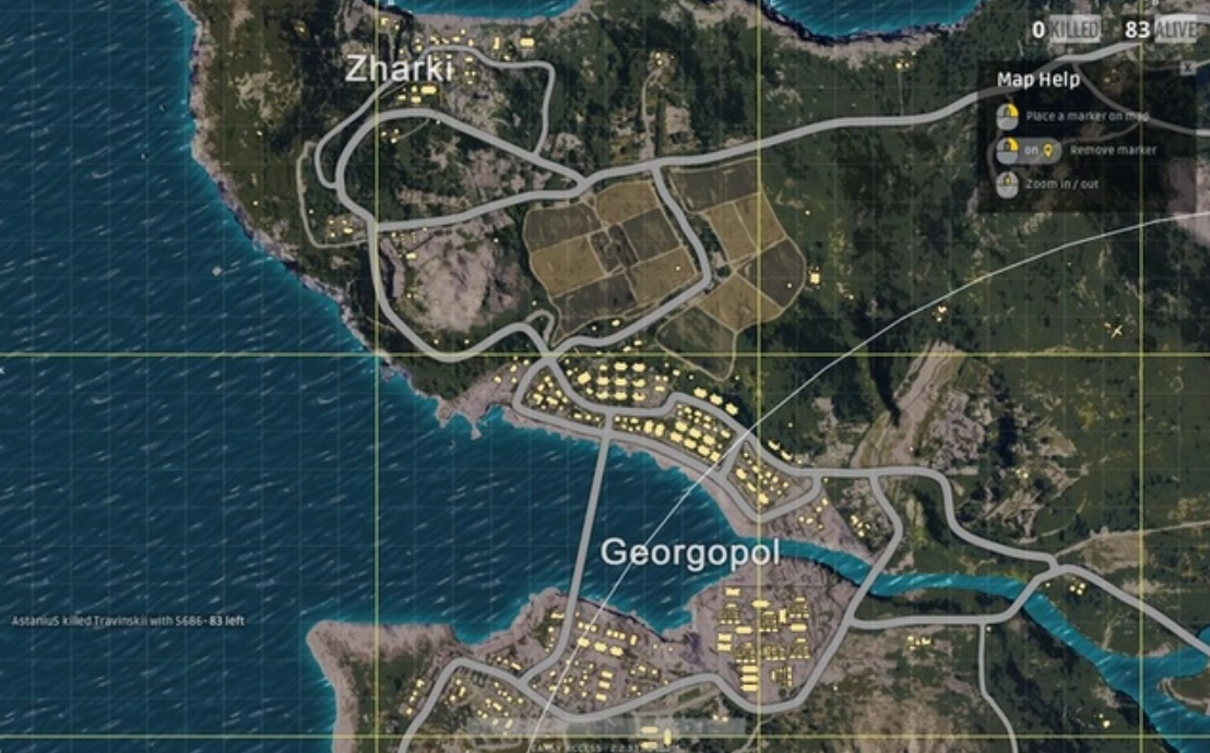 pubg地图有哪些 游戏地图信息大全截图