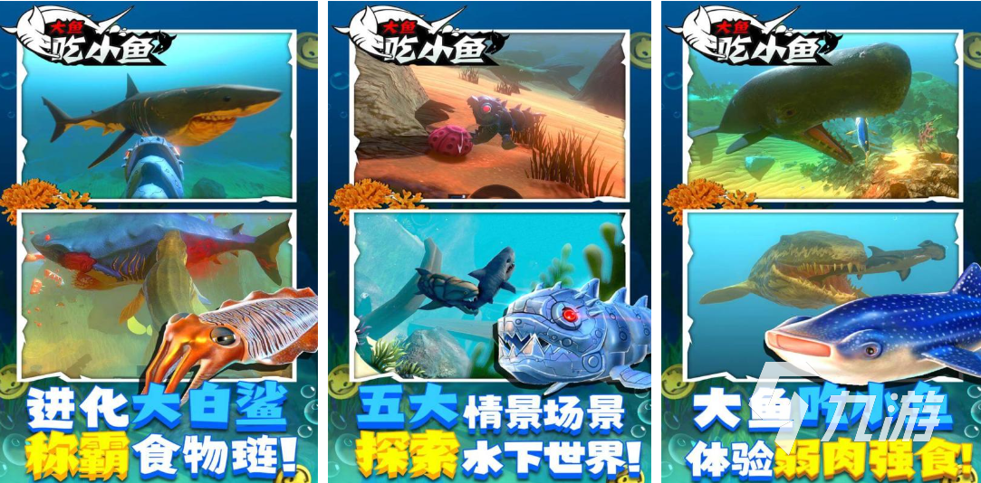 有趣的摸魚魚游戲下載大全 流行的魚類游戲前五名2023