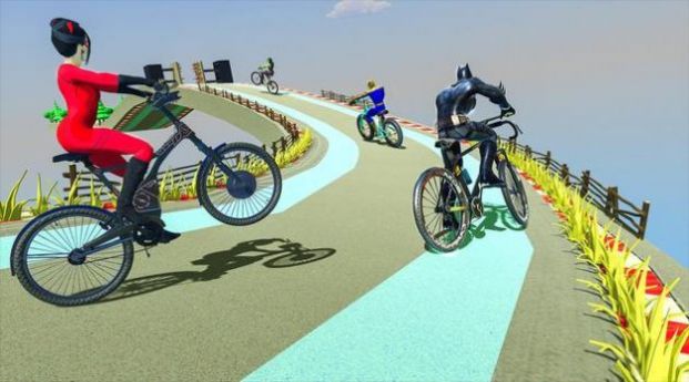 超级英雄自行车赛好玩吗 超级英雄自行车赛玩法简介