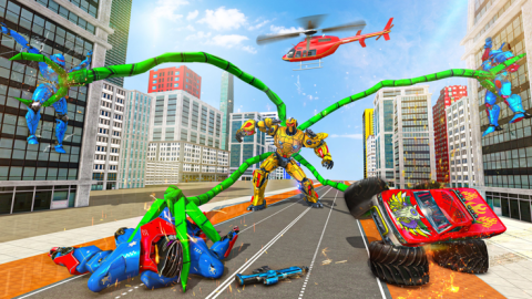 章魚機器人汽車 3D截圖2