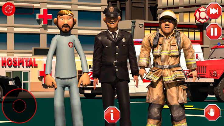 紧急救援911救火车和警察模拟器好玩吗 紧急救援911救火车和警察模拟器玩法简介