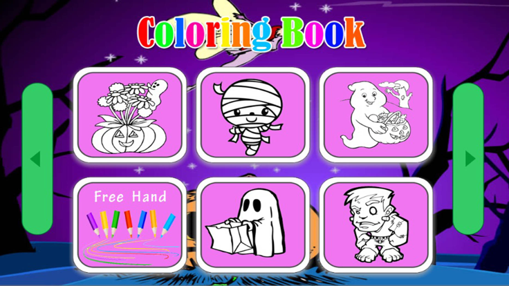 学龄前的万圣节着色页好玩吗 学龄前的万圣节着色页玩法简介