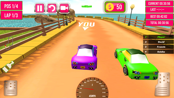 Kids Rally Cars 3D好玩吗 Kids Rally Cars 3D玩法简介