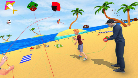 风筝巴桑特战斗3D截图1