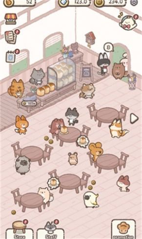 喵咪面包店截圖