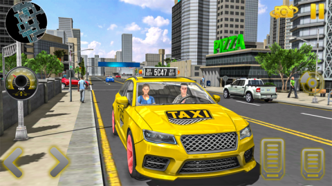 城市汽车出租车2023截图