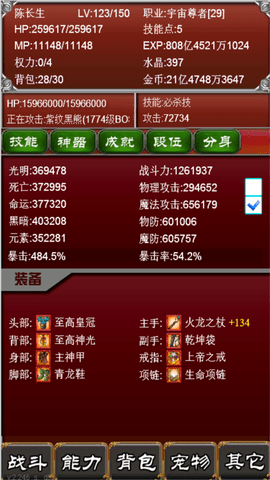 元素之歌之宇宙最強(qiáng)者截圖