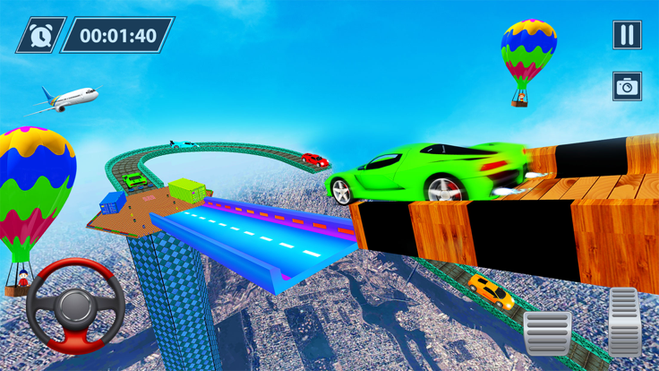 Real Racing Car Stunts 3D好玩吗 Real Racing Car Stunts 3D玩法简介