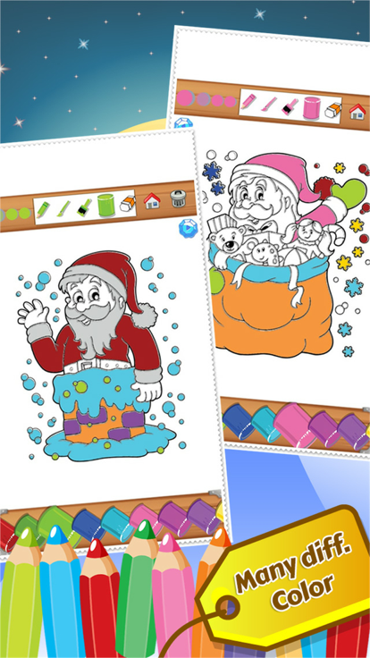 ChristmastColorbook教育着色的孩子好玩吗 ChristmastColorbook教育着色的孩子玩法简介