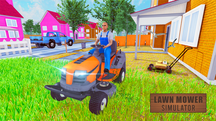 Lawn Mower Mowing Simulator好玩吗 Lawn Mower Mowing Simulator玩法简介