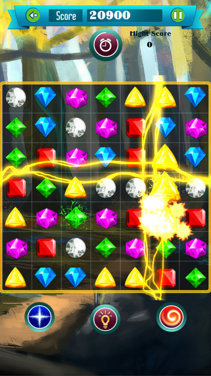 Jewel Star Match 3 Classic截图2