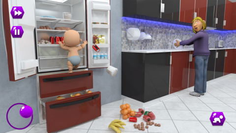 雙胞胎生活3D截圖1