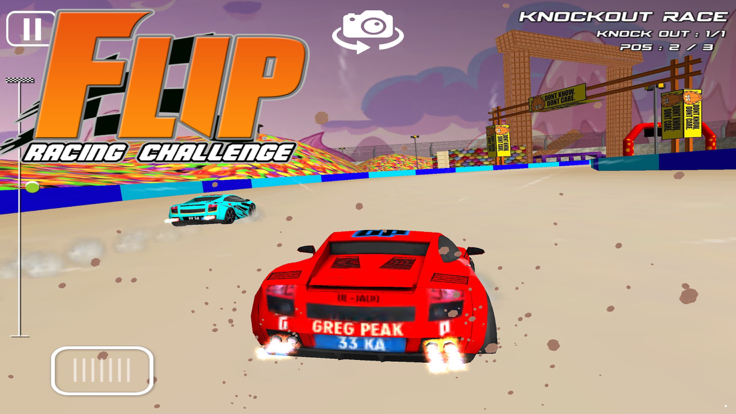 Flip Car Racing Challenge好玩吗 Flip Car Racing Challenge玩法简介