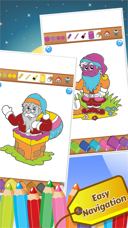 ChristmastColorbook教育着色的孩子好玩吗 ChristmastColorbook教育着色的孩子玩法简介