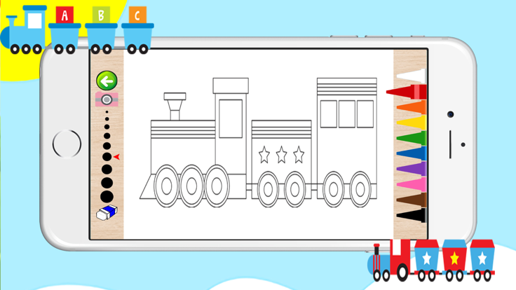 Train Coloring Book For Kids什么时候出 公测上线时间预告