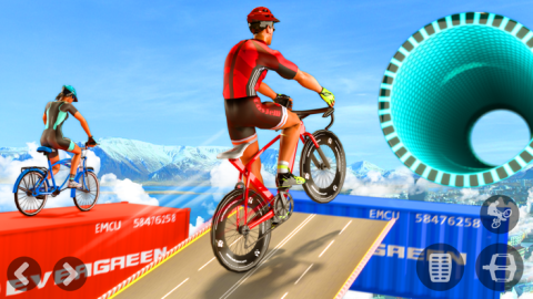 BMX自行车不可能的坡道截图3
