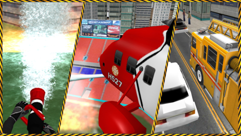 911直升機消防救援卡車司機3D截圖1
