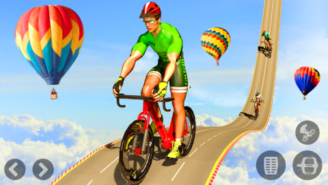 BMX自行车不可能的坡道截图1