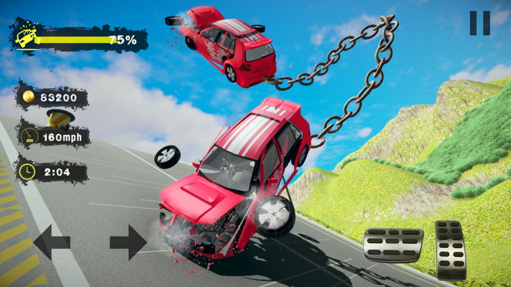 Chained Car Crash Beam Driving好玩吗 Chained Car Crash Beam Driving玩法简介