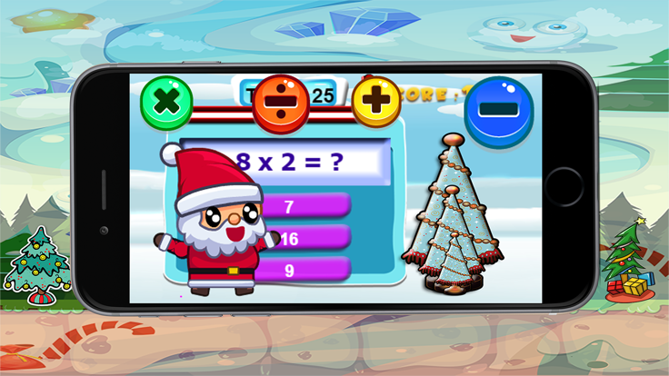 圣诞老人数学数学3加法和减法好玩吗 圣诞老人数学数学3加法和减法玩法简介