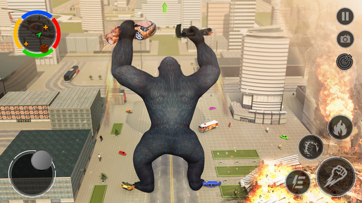 Giant 怪兽大猩猩城市破坏好玩吗 Giant 怪兽大猩猩城市破坏玩法简介