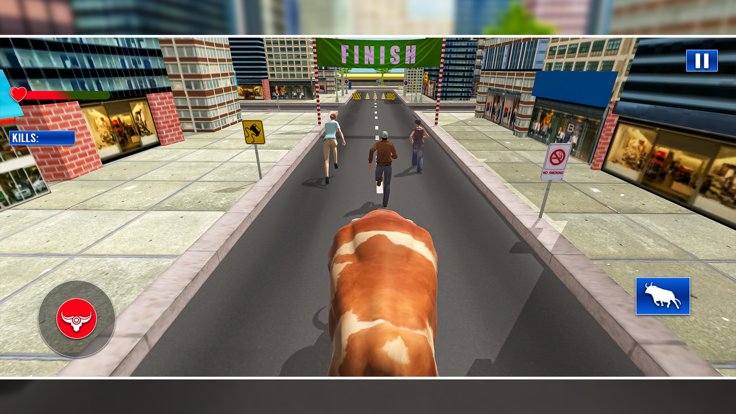 Wild angry Bull Attack Game 3D好玩吗 Wild angry Bull Attack Game 3D玩法简介