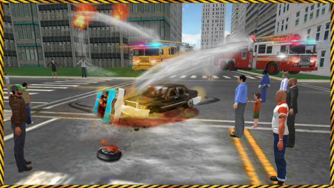 911直升機消防救援卡車司機3D截圖2