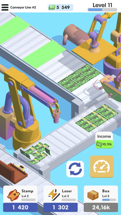 Money Factory Tycoon Idle Game截图2