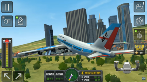 城市航空公司飞行截图3