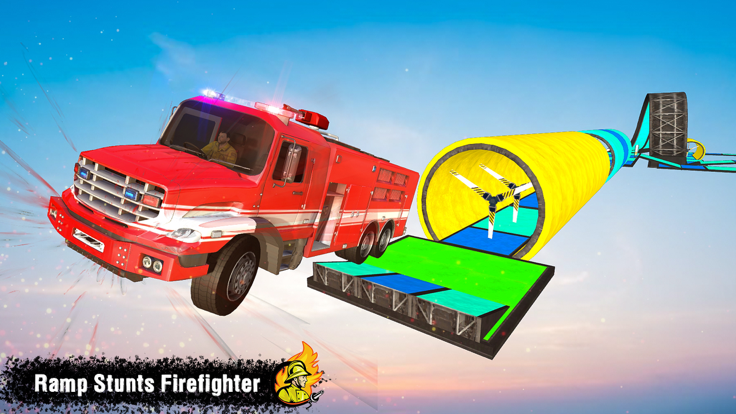Fire Truck Stunt Racing Games好玩吗 Fire Truck Stunt Racing Games玩法简介