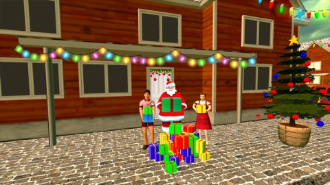 邻居圣诞老人截图2