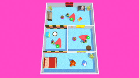 Cat Escape Hide and Seek Game截图