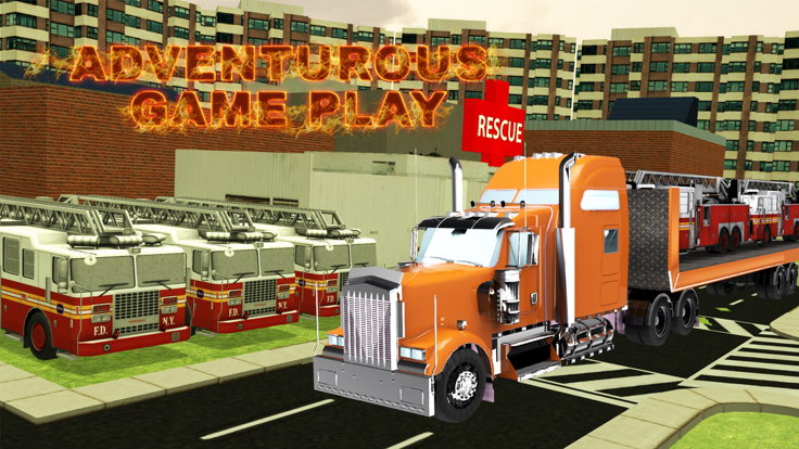 消防车运输车驾驶模拟器好玩吗 消防车运输车驾驶模拟器玩法简介