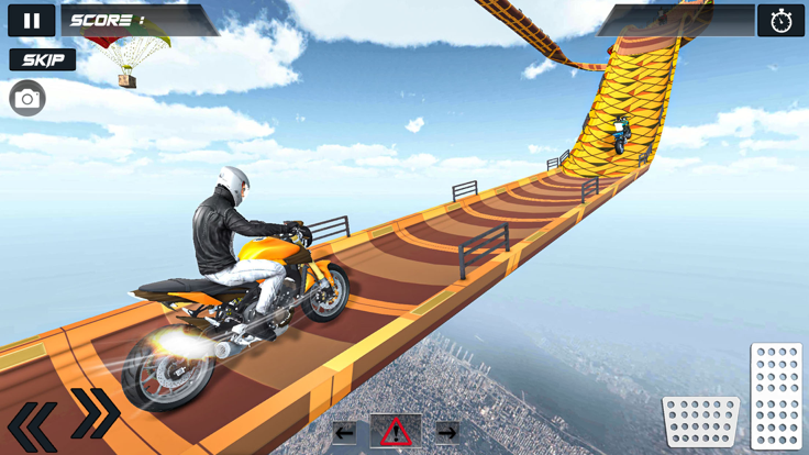 特技自行车超级坡道3D好玩吗 特技自行车超级坡道3D玩法简介