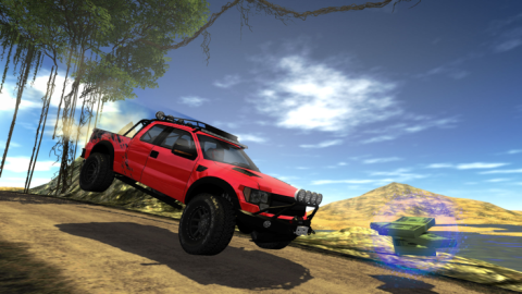 4 × 4 越野汽車駕駛 山卡車截圖1