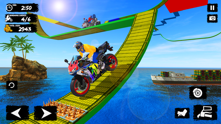 Mega Ramp Bike Stunt Race 3D好玩吗 Mega Ramp Bike Stunt Race 3D玩法简介