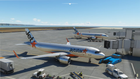 城市航空公司飞行截图