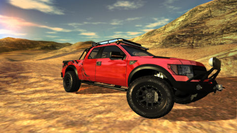 4 × 4 越野汽車駕駛 山卡車截圖3