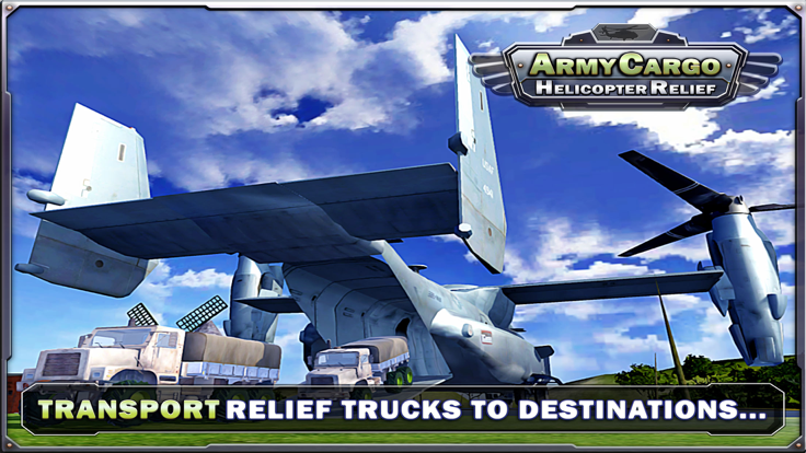 陆军货物直升机救援卡车模拟好玩吗 陆军货物直升机救援卡车模拟玩法简介